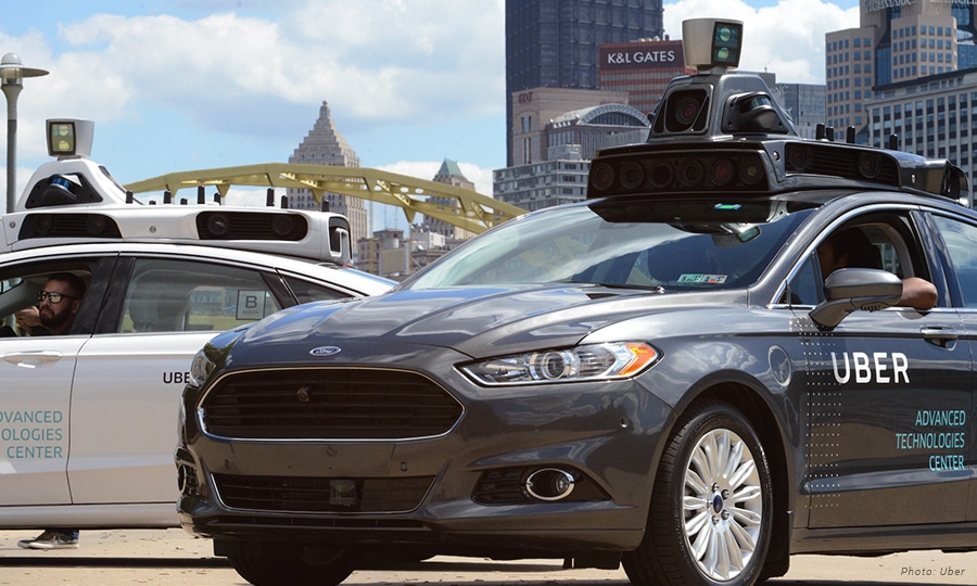 Spotlight on Uber's Self-Driving Cars in Pittsburgh