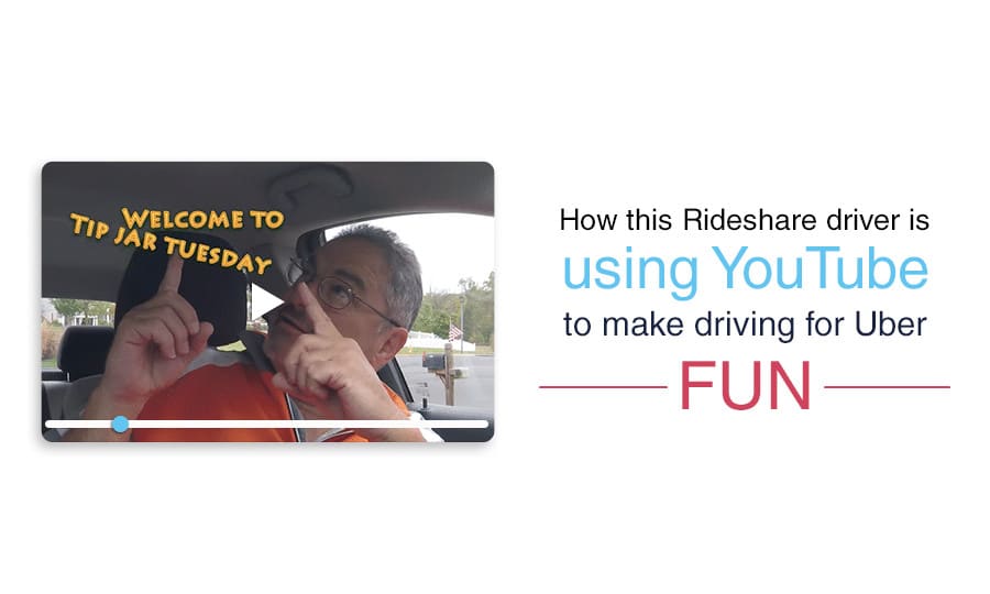 Rideshare driver is using YouTube to make driving for Uber Fun