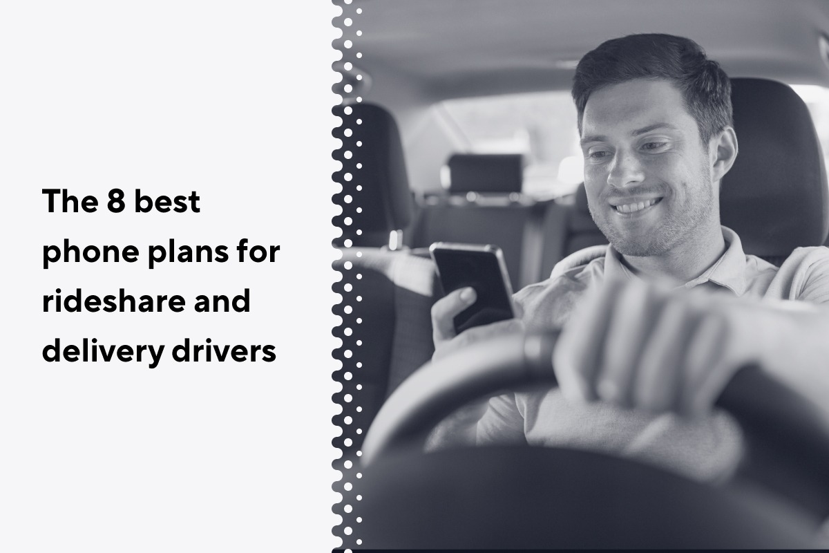 The 8 best phone plans for rideshare and delivery drivers