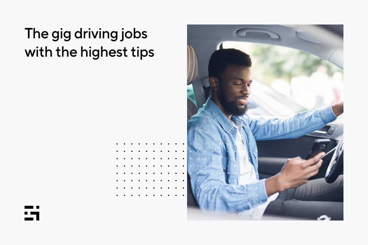 The gig driving jobs with the highest tips