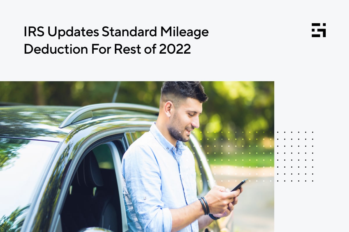 IRS Updates Standard Mileage Deduction For Rest of 2022 Gridwise