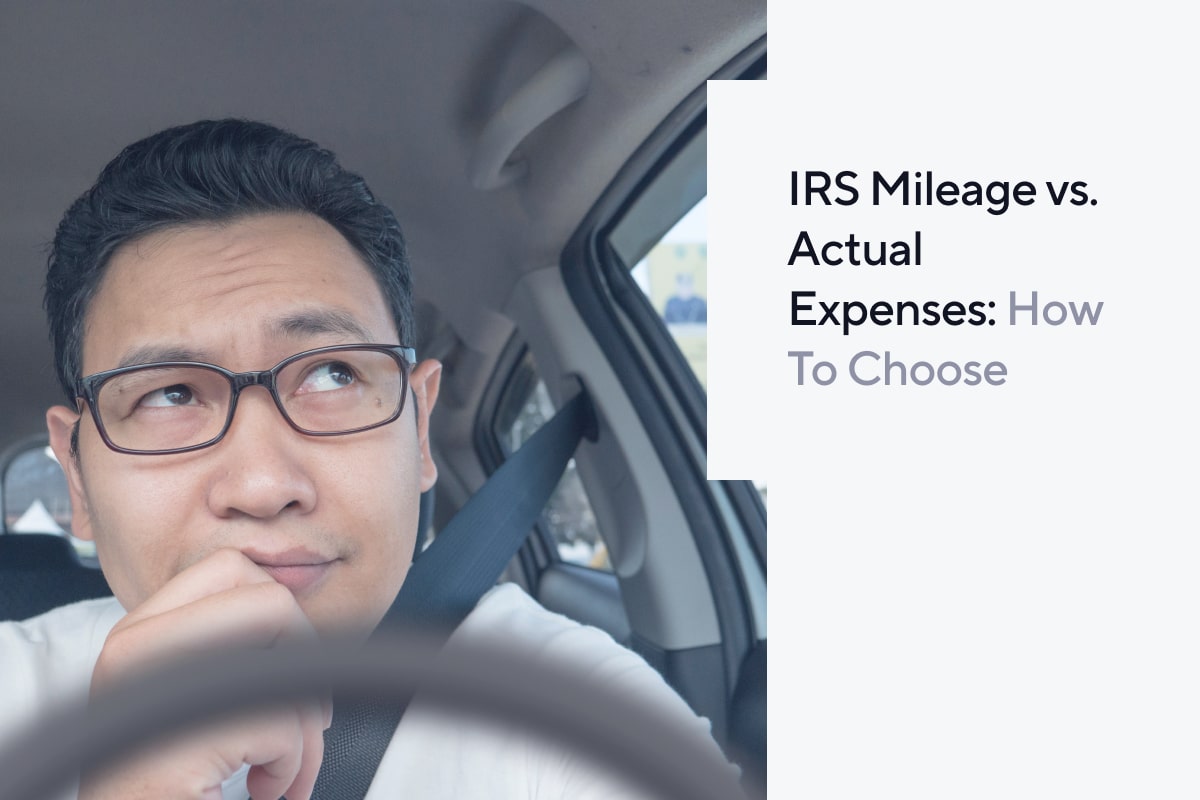 IRS Mileage vs. Actual Expenses How To Choose Gridwise